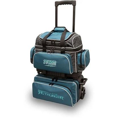 Picture of Storm 4-Ball Rolling Thunder Roller - Black/Steel Blue